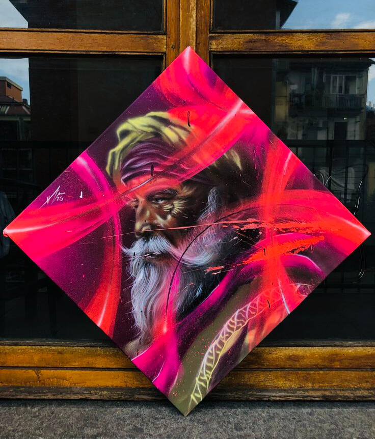 ´Rumi´, private art work, Turin - 2025